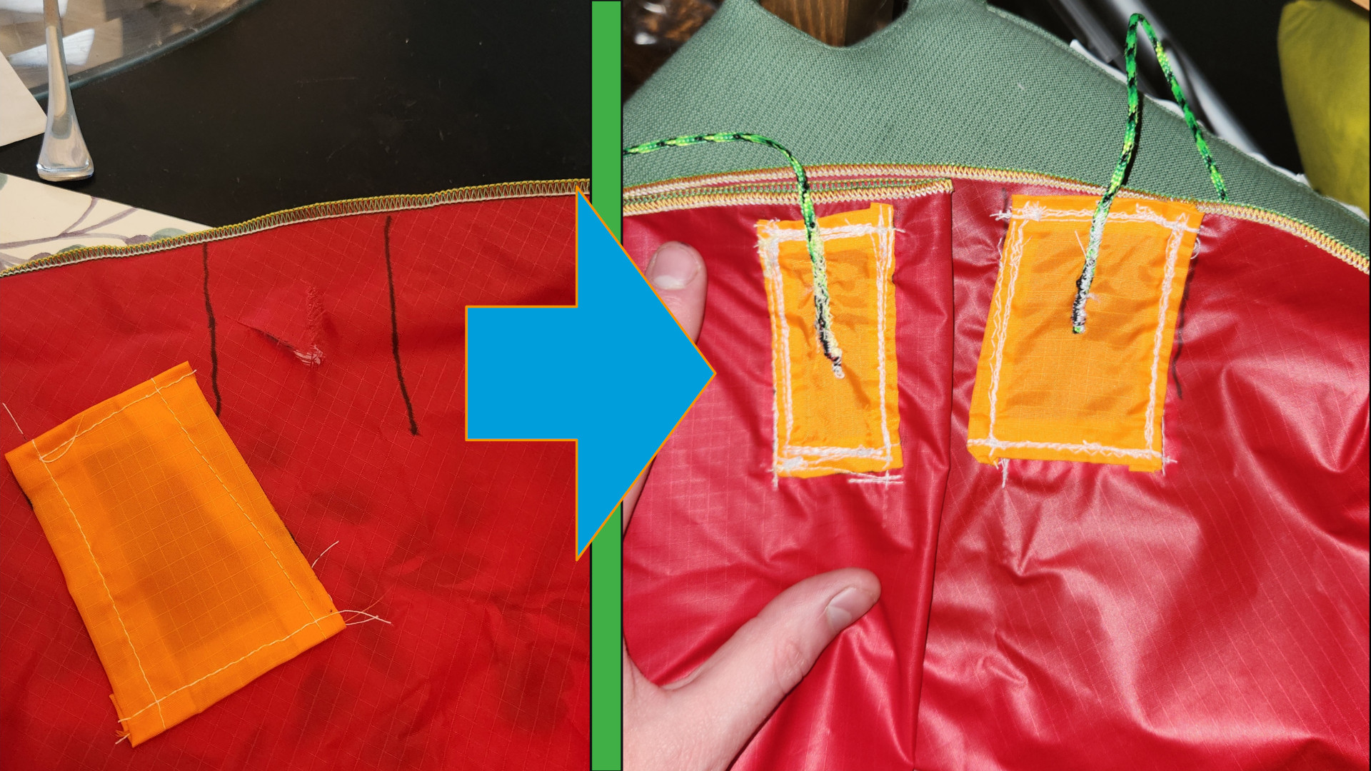 parachute repair
