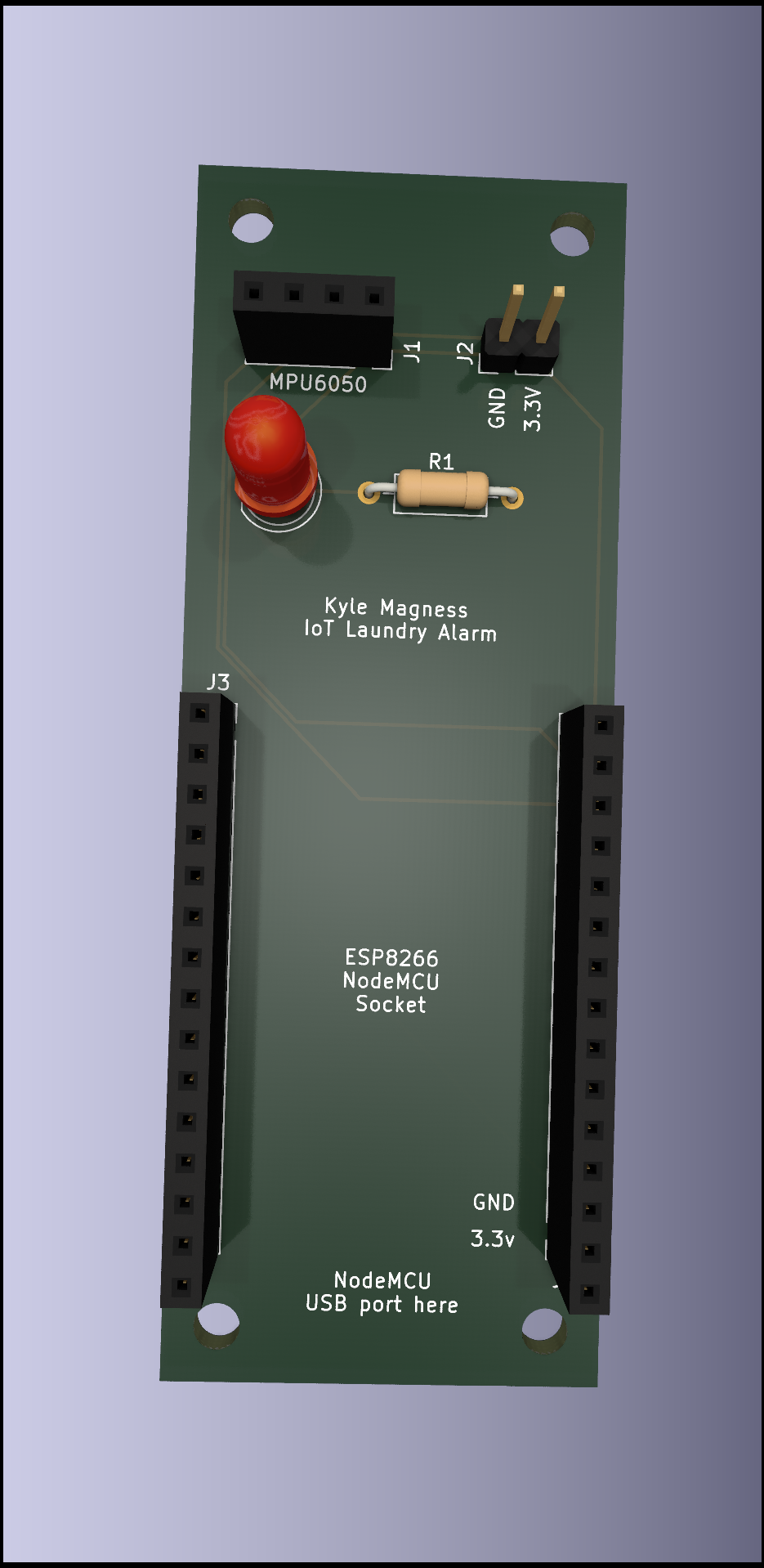 Laundry Detector 3d view