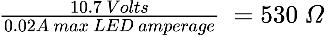 current resistance math